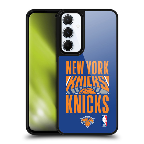 NBA New York Knicks Typography Gel Armour Case For Samsung Galaxy A55 5G