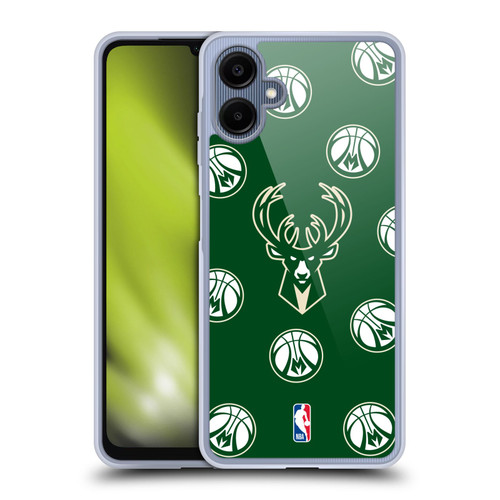 NBA Milwaukee Bucks Patterns Soft Gel Case for Samsung Galaxy A06 4G / 5G
