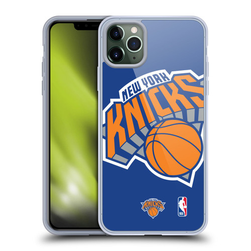 NBA New York Knicks Oversized Soft Gel Case for Apple iPhone 11 Pro Max & MagSafe