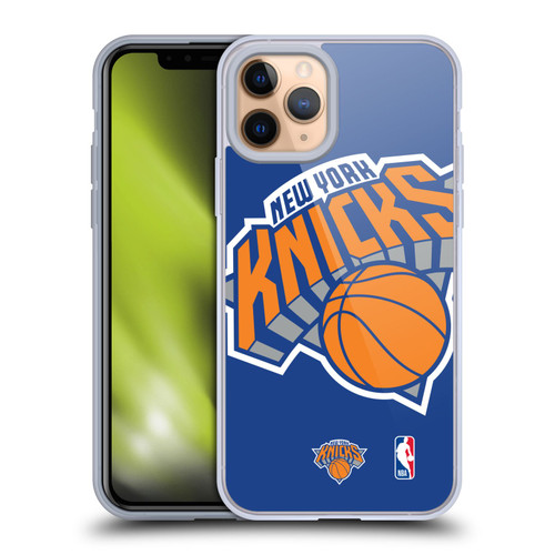 NBA New York Knicks Oversized Soft Gel Case for Apple iPhone 11 Pro & MagSafe