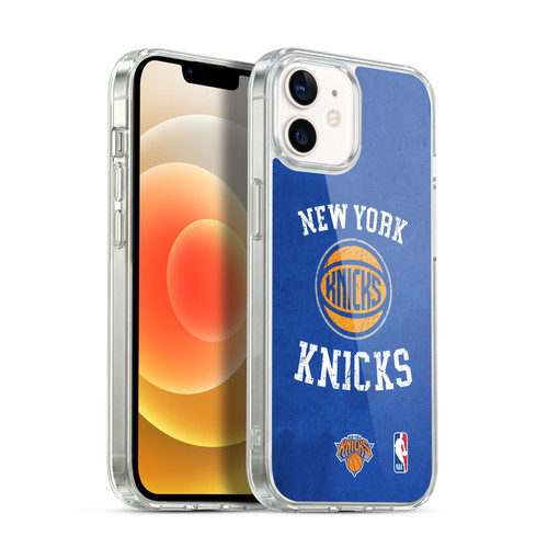 NBA New York Knicks Distressed Soft Gel Case for Apple iPhone 12 / iPhone 12 Pro & MagSafe