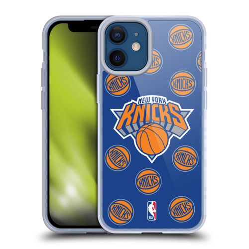 NBA New York Knicks Patterns Soft Gel Case for Apple iPhone 12 Mini & MagSafe