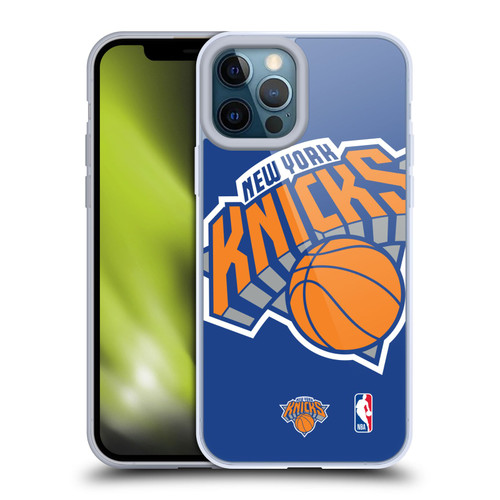 NBA New York Knicks Oversized Soft Gel Case for Apple iPhone 12 Pro Max & MagSafe
