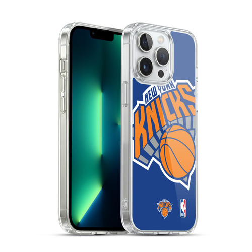 NBA New York Knicks Oversized Soft Gel Case for Apple iPhone 13 Pro Max & MagSafe