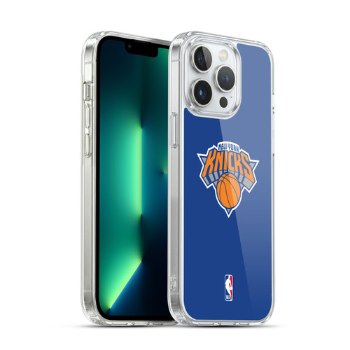 NBA New York Knicks Plain Soft Gel Case for Apple iPhone 13 Pro Max & MagSafe