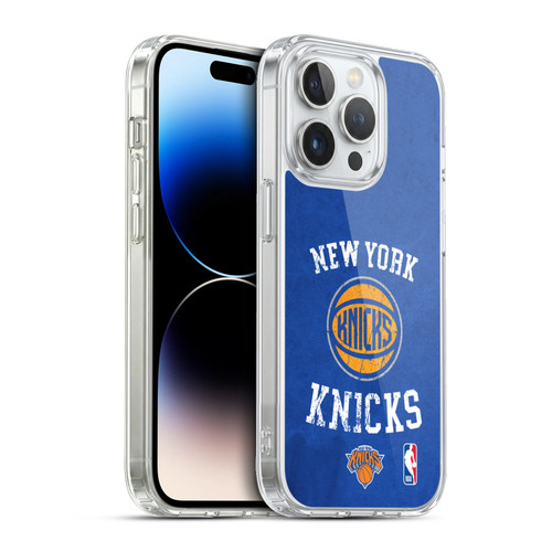 NBA New York Knicks Distressed Soft Gel Case for Apple iPhone 13 Pro & MagSafe