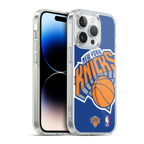 NBA New York Knicks Oversized Soft Gel Case for Apple iPhone 13 Pro & MagSafe