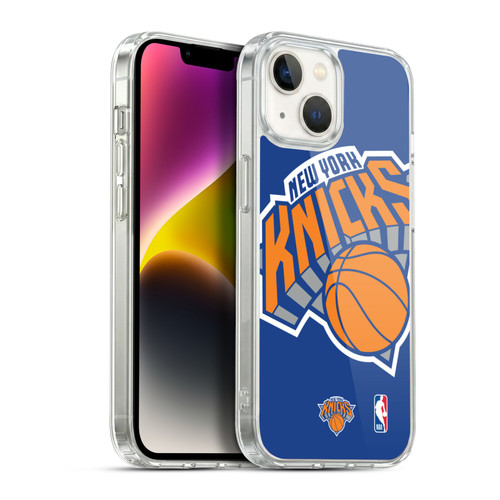 NBA New York Knicks Oversized Soft Gel Case for Apple iPhone 14