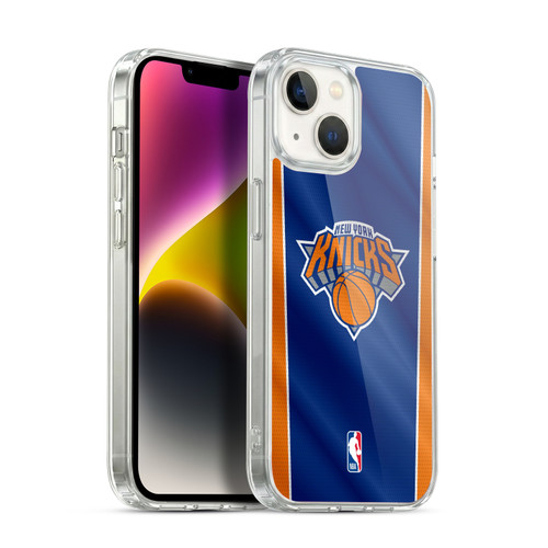 NBA New York Knicks Vertical Banner Soft Gel Case for Apple iPhone 14