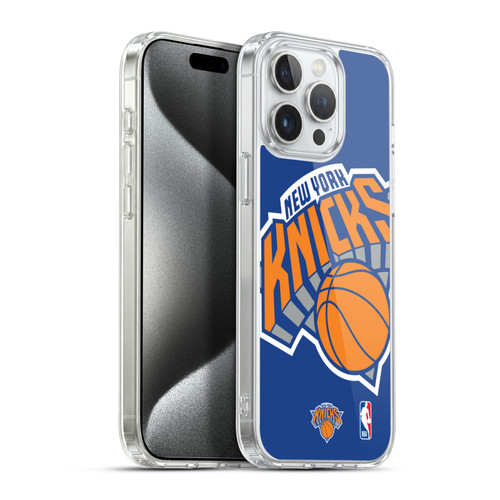 NBA New York Knicks Oversized Soft Gel Case for Apple iPhone 15 Pro Max & MagSafe