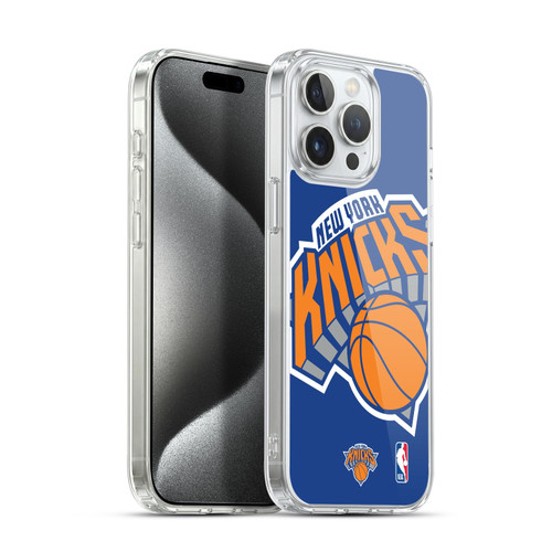 NBA New York Knicks Oversized Soft Gel Case for Apple iPhone 15 Pro Max & MagSafe