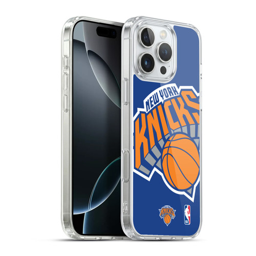NBA New York Knicks Oversized Soft Gel Case for Apple iPhone 16 Pro Max & MagSafe