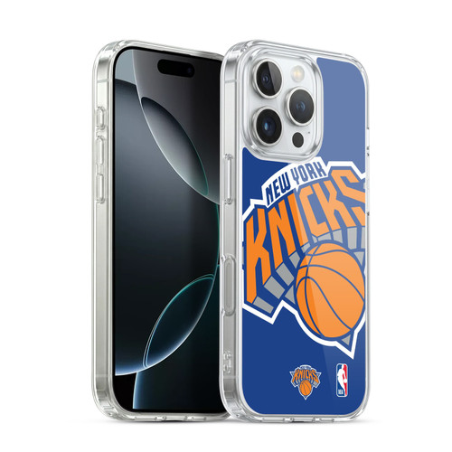 NBA New York Knicks Oversized Soft Gel Case for Apple iPhone 16 Pro & MagSafe