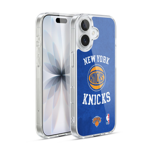 NBA New York Knicks Distressed Soft Gel Case for Apple iPhone 17