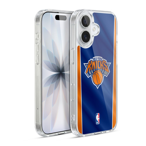 NBA New York Knicks Vertical Banner Soft Gel Case for Apple iPhone 17
