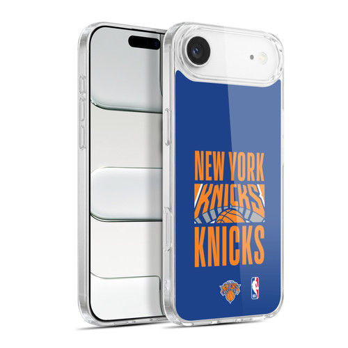 NBA New York Knicks Typography Soft Gel Case for Apple iPhone 17 Air