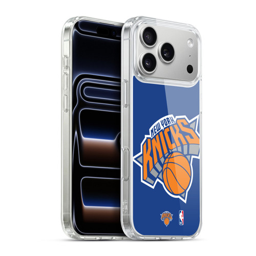 NBA New York Knicks Oversized Soft Gel Case for Apple iPhone 17 Pro Max