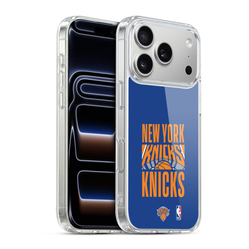 NBA New York Knicks Typography Soft Gel Case for Apple iPhone 17 Pro
