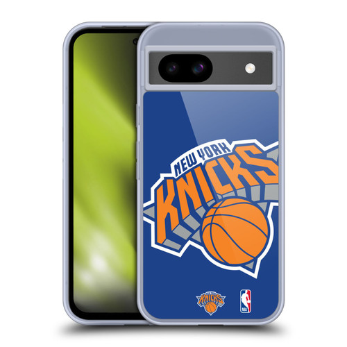 NBA New York Knicks Oversized Soft Gel Case for Google Pixel 8a
