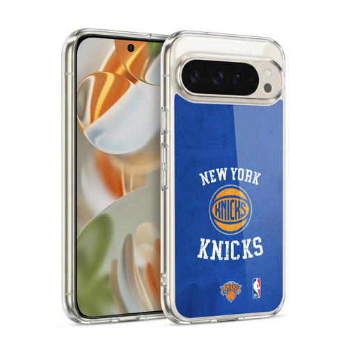 NBA New York Knicks Distressed Soft Gel Case for Google Pixel 9 / Pixel 9 Pro