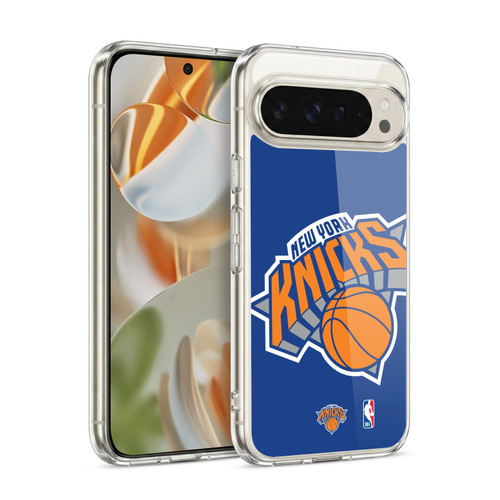 NBA New York Knicks Oversized Soft Gel Case for Google Pixel 9 / Pixel 9 Pro