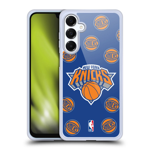 NBA New York Knicks Patterns Soft Gel Case for Samsung Galaxy A16 5G & MagSafe