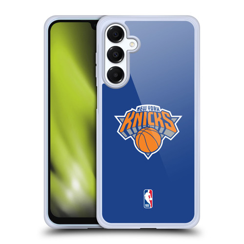 NBA New York Knicks Plain Soft Gel Case for Samsung Galaxy A16 5G & MagSafe