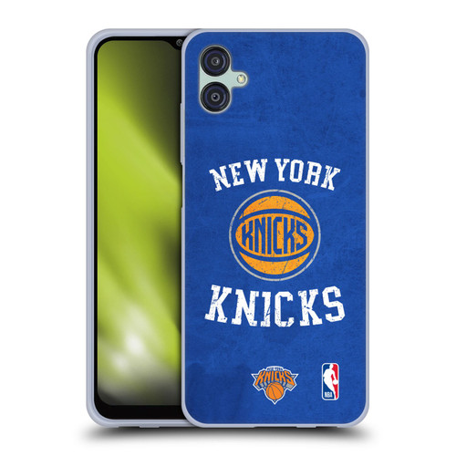 NBA New York Knicks Distressed Soft Gel Case for Samsung Galaxy M04 5G / A04e
