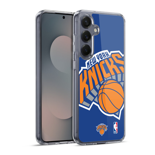 NBA New York Knicks Oversized Soft Gel Case for Samsung Galaxy S25+ & MagSafe
