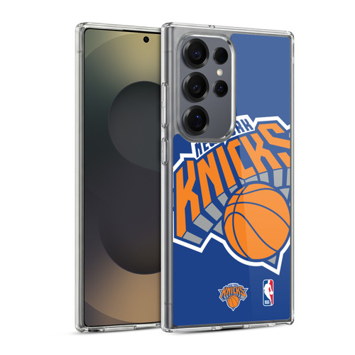 NBA New York Knicks Oversized Soft Gel Case for Samsung Galaxy S25 Ultra & MagSafe
