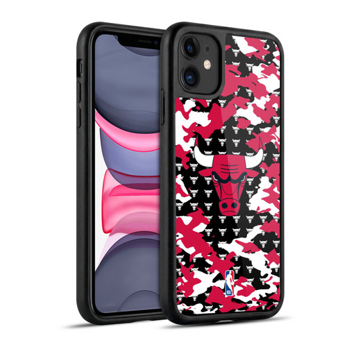 NBA Chicago Bulls Camouflage Gel Armour Case For Apple iPhone 11