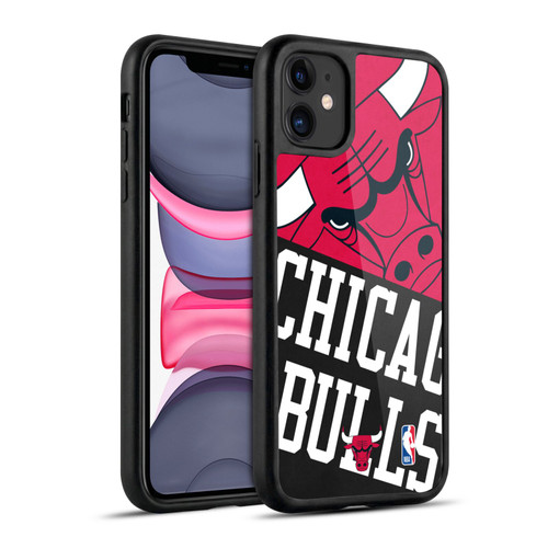 NBA Chicago Bulls Half Oversized Gel Armour Case For Apple iPhone 11