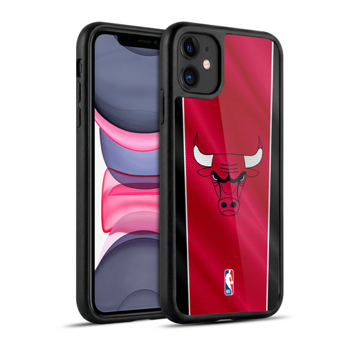 NBA Chicago Bulls Vertical Banner Gel Armour Case For Apple iPhone 11