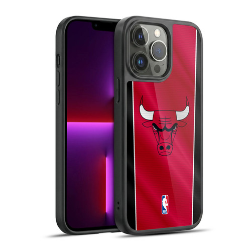 NBA Chicago Bulls Vertical Banner Gel Armour Case For Apple iPhone 13 Pro Max
