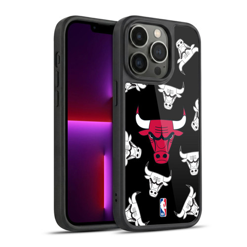 NBA Chicago Bulls Patterns Gel Armour Case For Apple iPhone 13 Pro