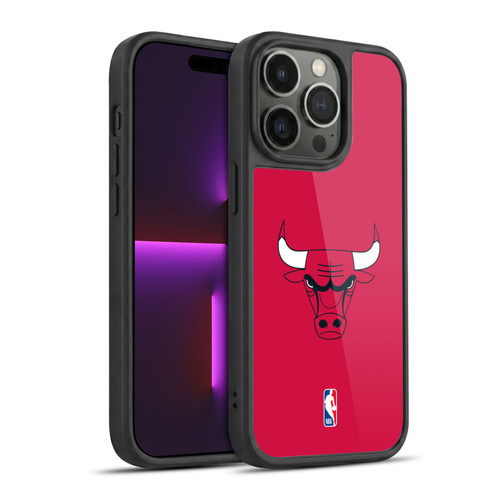 NBA Chicago Bulls Plain Gel Armour Case For Apple iPhone 14 Pro