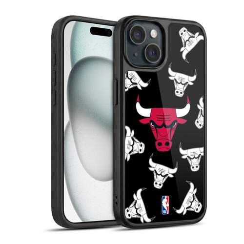 NBA Chicago Bulls Patterns Gel Armour Case For Apple iPhone 15