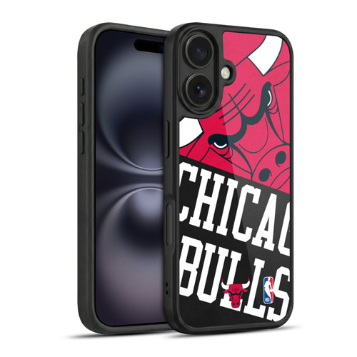 NBA Chicago Bulls Half Oversized Gel Armour Case For Apple iPhone 16