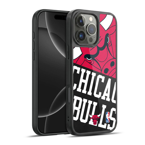 NBA Chicago Bulls Half Oversized Gel Armour Case For Apple iPhone 16 Pro Max