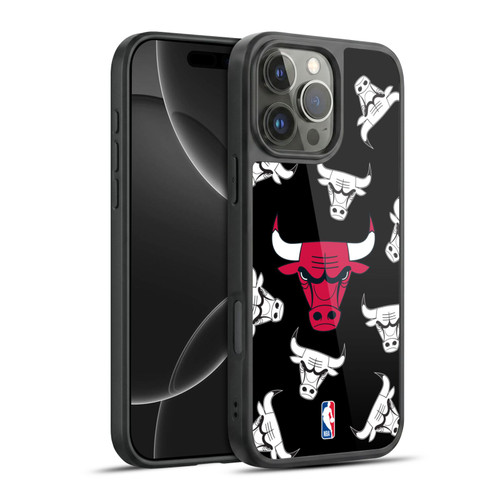 NBA Chicago Bulls Patterns Gel Armour Case For Apple iPhone 16 Pro Max