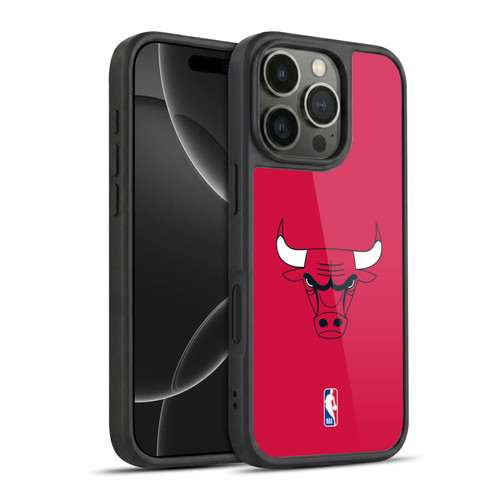 NBA Chicago Bulls Plain Gel Armour Case For Apple iPhone 16 Pro