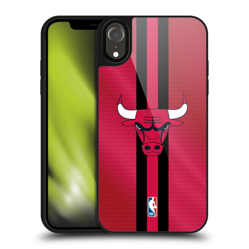 NBA Chicago Bulls Stripes Gel Armour Case For Apple iPhone XR