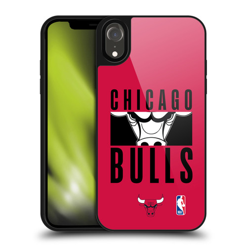 NBA Chicago Bulls Typography Gel Armour Case For Apple iPhone XR