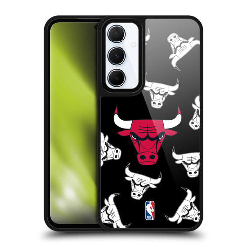 NBA Chicago Bulls Patterns Gel Armour Case For Samsung Galaxy A55 5G