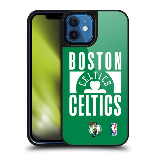 NBA Boston Celtics Typography Gel Armour Case For Apple iPhone 12 / iPhone 12 Pro