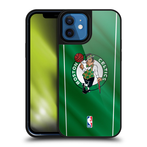 NBA Boston Celtics Vertical Banner Gel Armour Case For Apple iPhone 12 / iPhone 12 Pro
