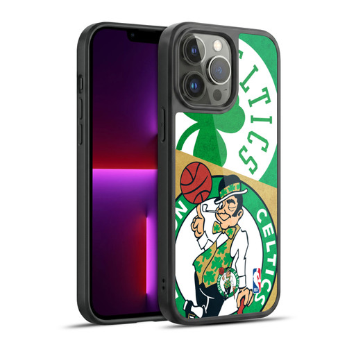 NBA Boston Celtics Half Oversized Gel Armour Case For Apple iPhone 13 Pro Max