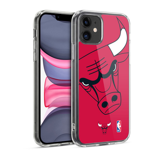NBA Chicago Bulls Oversized Soft Gel Case for Apple iPhone 11