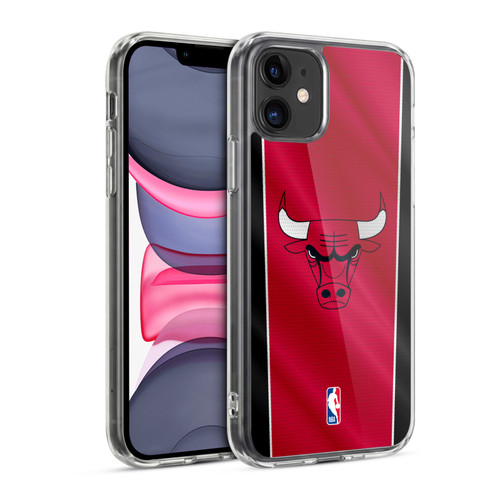 NBA Chicago Bulls Vertical Banner Soft Gel Case for Apple iPhone 11
