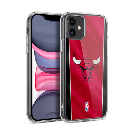 NBA Chicago Bulls Vertical Banner Soft Gel Case for Apple iPhone 11